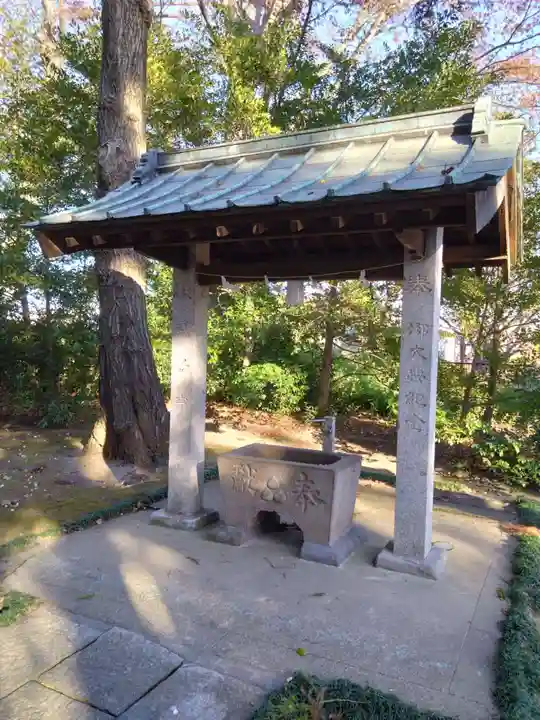 御室社の手水舎