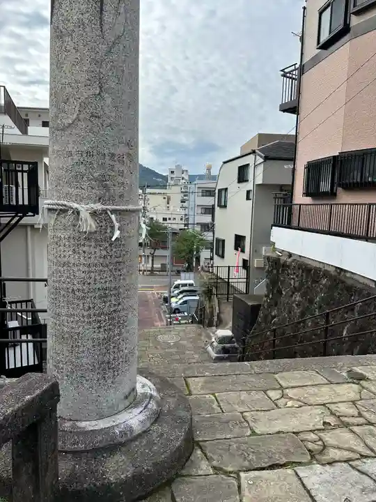 山王神社の景色