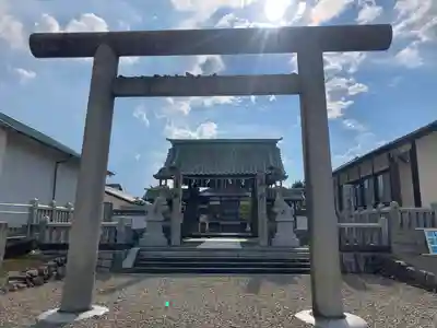 西條神社の鳥居