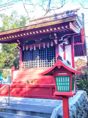 柞祖霊社の本殿・本堂