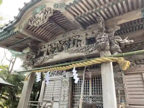 大瀬神社の本殿・本堂