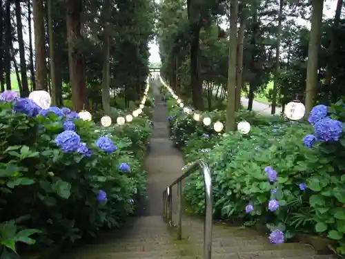 磯山神社の景色