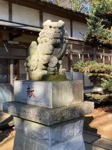 鹿嶋神社の狛犬