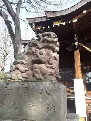 行田八幡神社の狛犬