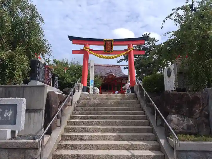 綱敷天満宮の鳥居