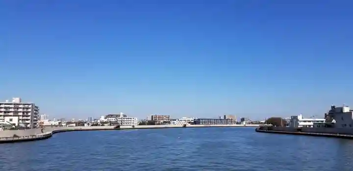 上平井天祖神社の景色