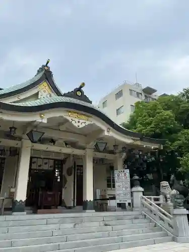 難波八阪神社の本殿・本堂