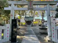 大野台御嶽神社の鳥居