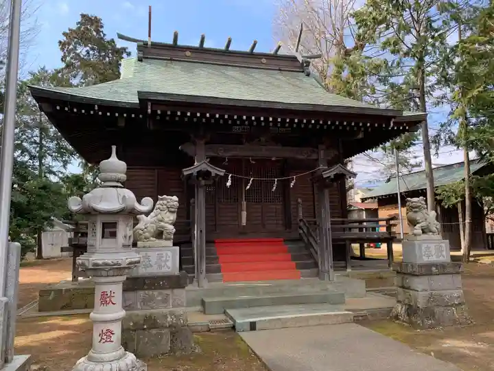 今泉神社の本殿・本堂