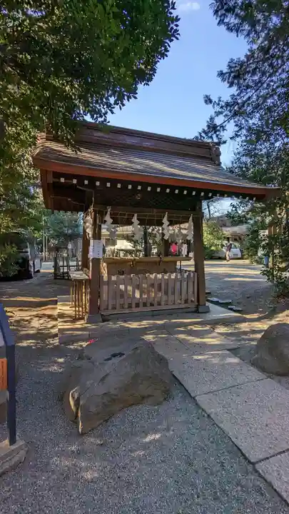 代々木八幡宮の手水舎