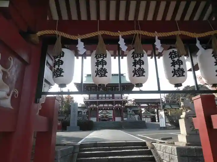 篠崎八幡神社の山門・神門