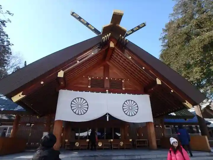 北海道神宮の本殿・本堂