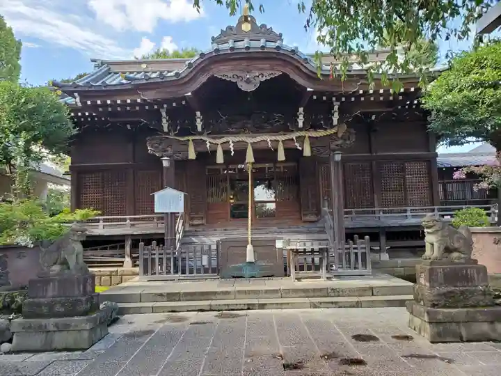 白山神社の本殿・本堂