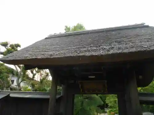 常楽寺の山門・神門