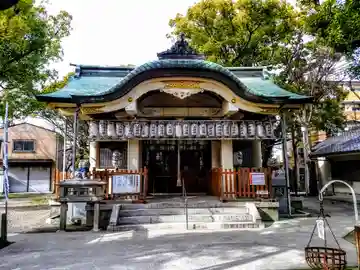 下中八幡宮の本殿・本堂