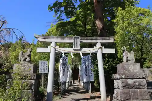 開成山大神宮の鳥居