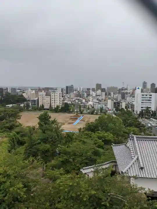 元城町東照宮の周辺