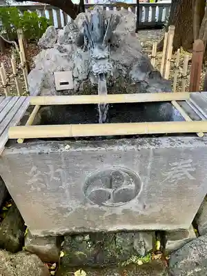 武蔵野八幡宮の手水舎