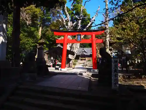 伊古奈比咩命神社の鳥居