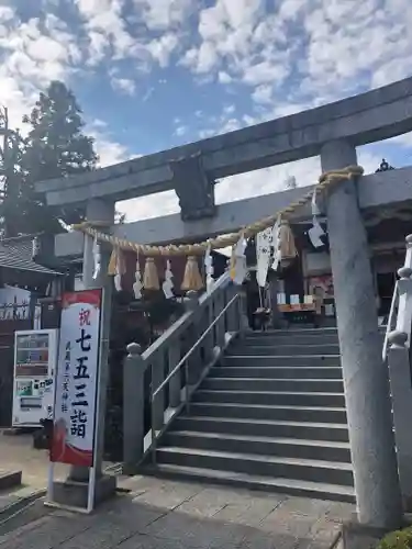 武蔵第六天神社の鳥居