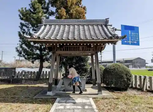 八幡神社 (海津町札野)の手水