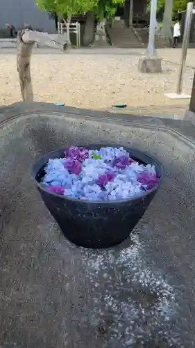 鹿島台神社の手水舎