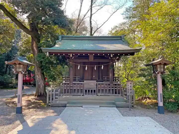 武蔵一宮氷川神社の末社・摂社