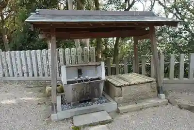 斑鳩神社の手水舎