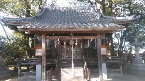 中津神社の本殿・本堂