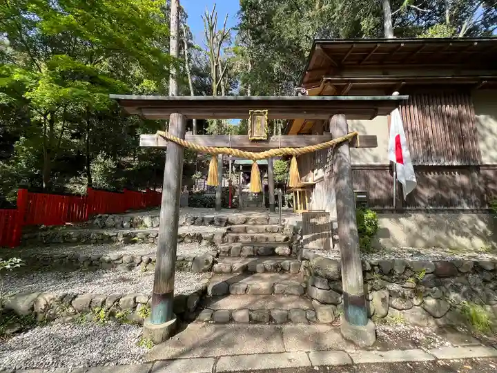 御髪神社の鳥居