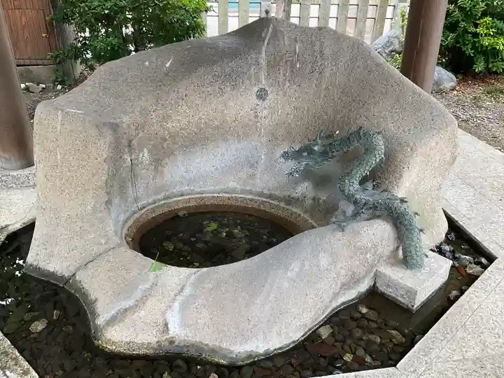 大垣大神宮の手水舎