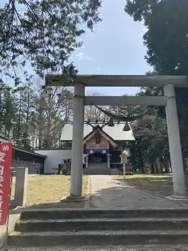 長沼神社の鳥居