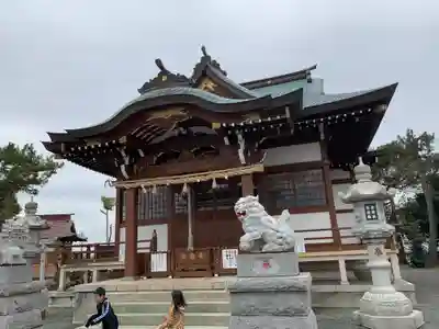 真土神社の本殿・本堂