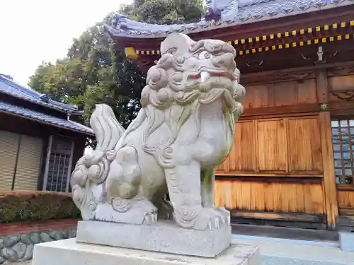 津島神社（卯之山津嶋神社）の狛犬