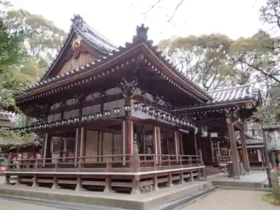 杭全神社の本殿・本堂