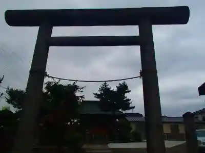 高久蕎高神社の鳥居