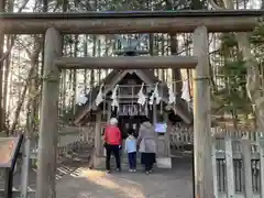 宝登山神社奥宮の鳥居