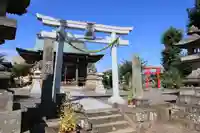 熊野福藏神社の鳥居