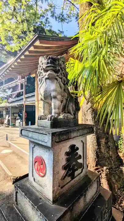 須賀神社の狛犬