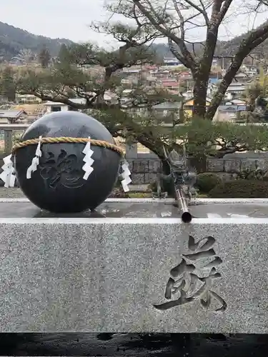 熊野本宮大社の手水舎