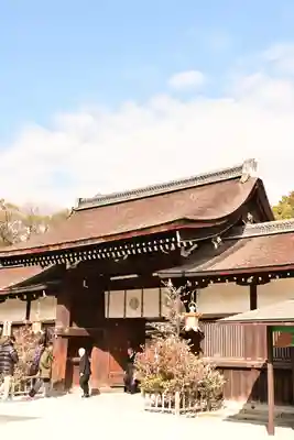 賀茂御祖神社（下鴨神社）の山門・神門