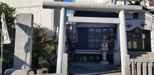 堀切天祖神社祖霊社の鳥居