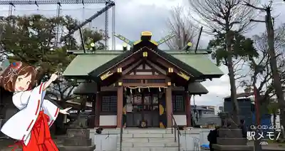 上小松天祖神社の本殿・本堂