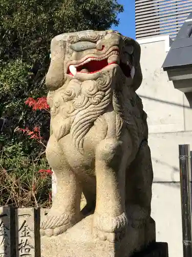 徳島眉山天神社の狛犬