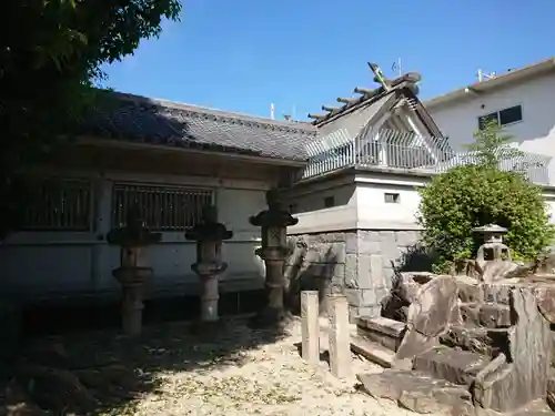 二名社（港北町）の本殿・本堂