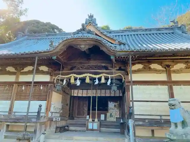 松帆神社の本殿・本堂