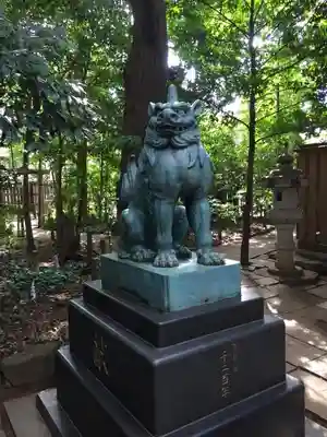 駒木諏訪神社の狛犬