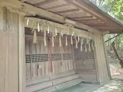 堅田神社の本殿・本堂