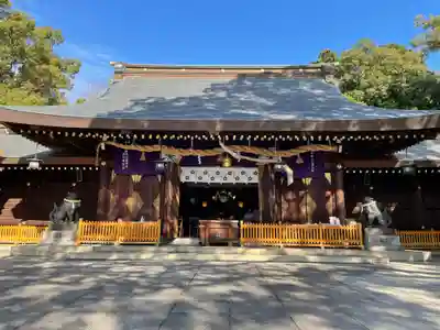 兵庫縣姫路護國神社の本殿・本堂