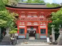 長等神社の山門・神門